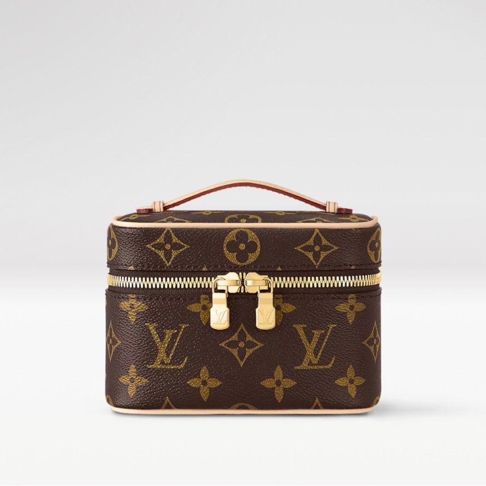 Louis Vuitton Brown Monogram Vanity Case Nano